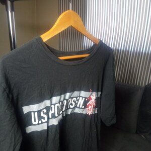 POLO USPA , mens black shirt